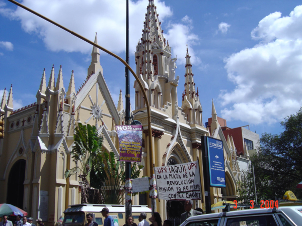 Caracaská katedrála na Plaza Bolívar