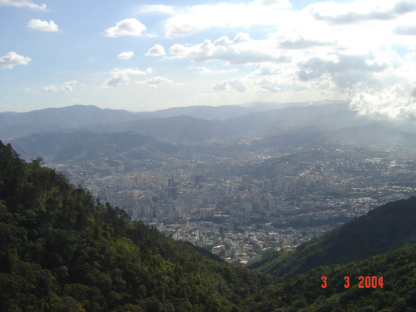 Caracas jak na dlani.