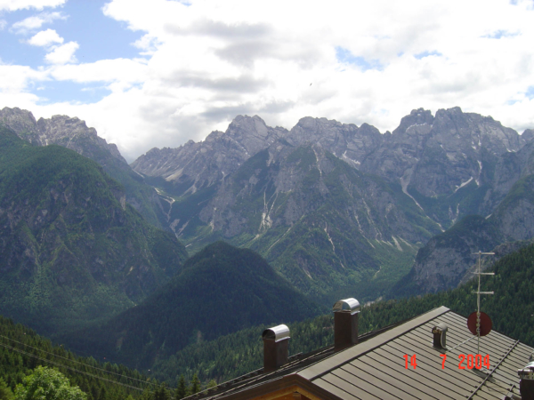 A fotíme okolní - Karnské Alpy.