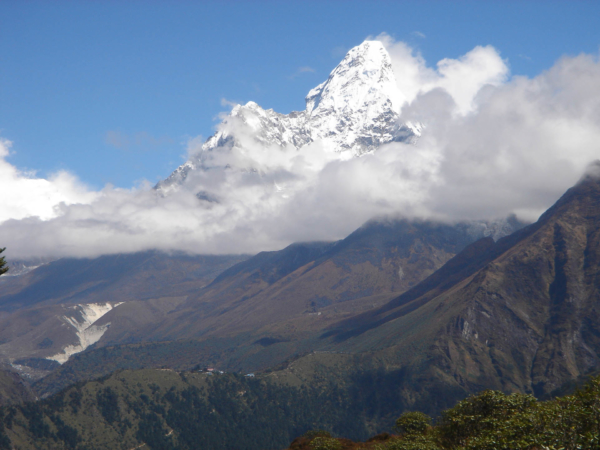 No jo no - Ama Dablam - je všude okolo nás.