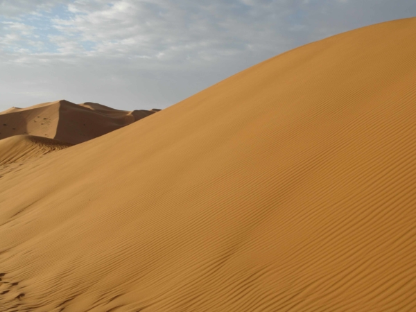 Duny - v pozadí prý nejvyšší duna v Africe - 150m vysoká