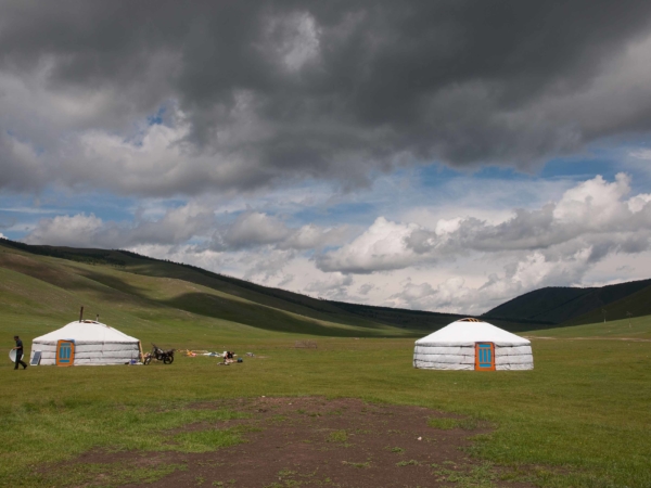 Jdeme na návštěvu k mongolským pastevcům.