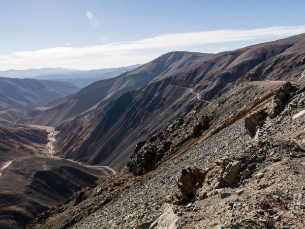 Klesání z výšky 3700 o skoro 900 m níže.