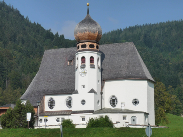 A na závěr krásný kostelíček za Berchtesgadenem.