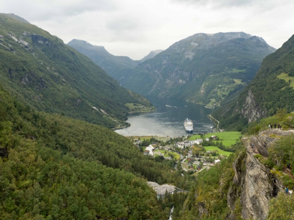 Známý pohled - Geiranger.